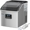 Costway Stainless Steel Ice Maker Machine Countertop 48Lbs/24H Self-Clean with LCD Display